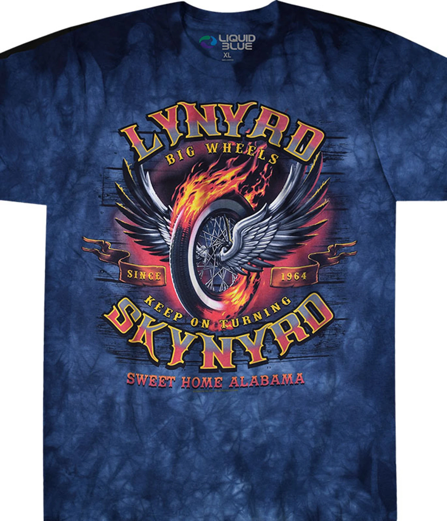 Big Wheels Tie-Dye T-Shirt 1 Big Wheels Tie-Dye T-Shirt