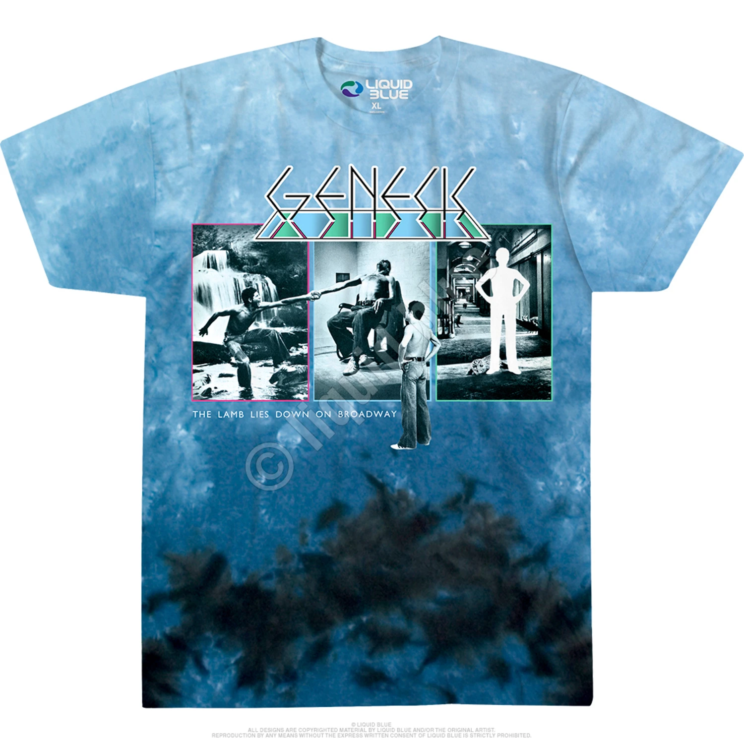 Genesis The Lamb Lies Down Tie-Dye T-Shirt 3 Genesis The Lamb Lies Down Tie-Dye T-Shirt - Image 3