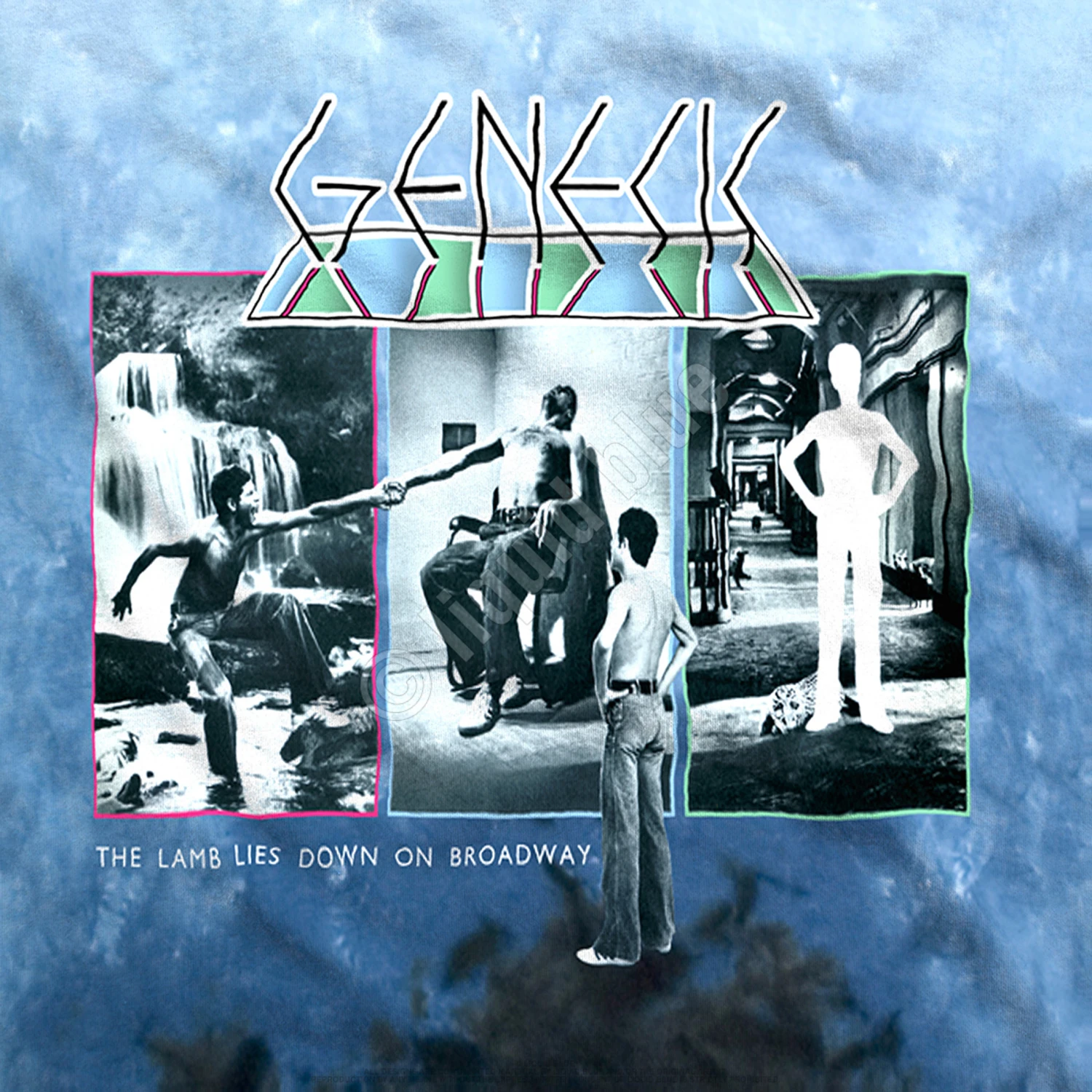 Genesis The Lamb Lies Down Tie-Dye T-Shirt 4 Genesis The Lamb Lies Down Tie-Dye T-Shirt - Image 4