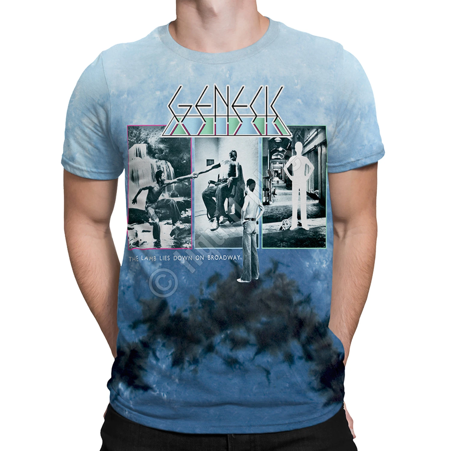 Genesis The Lamb Lies Down Tie-Dye T-Shirt 2 Genesis The Lamb Lies Down Tie-Dye T-Shirt - Image 2