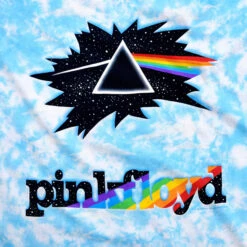 Pink Floyd Vintage 1994 Dark Side Of The Moon Tie-Dye T-Shirt -Pink Floyd shop 11891f artwork 52672.1681334040