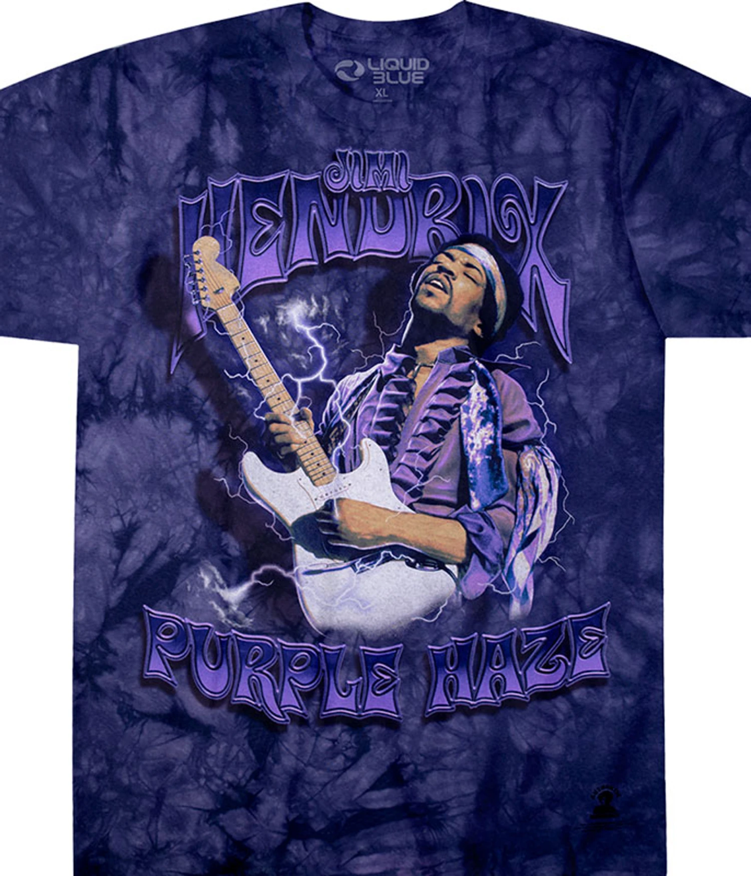 Purple Haze Tie-Dye T-Shirt 1 Purple Haze Tie-Dye T-Shirt