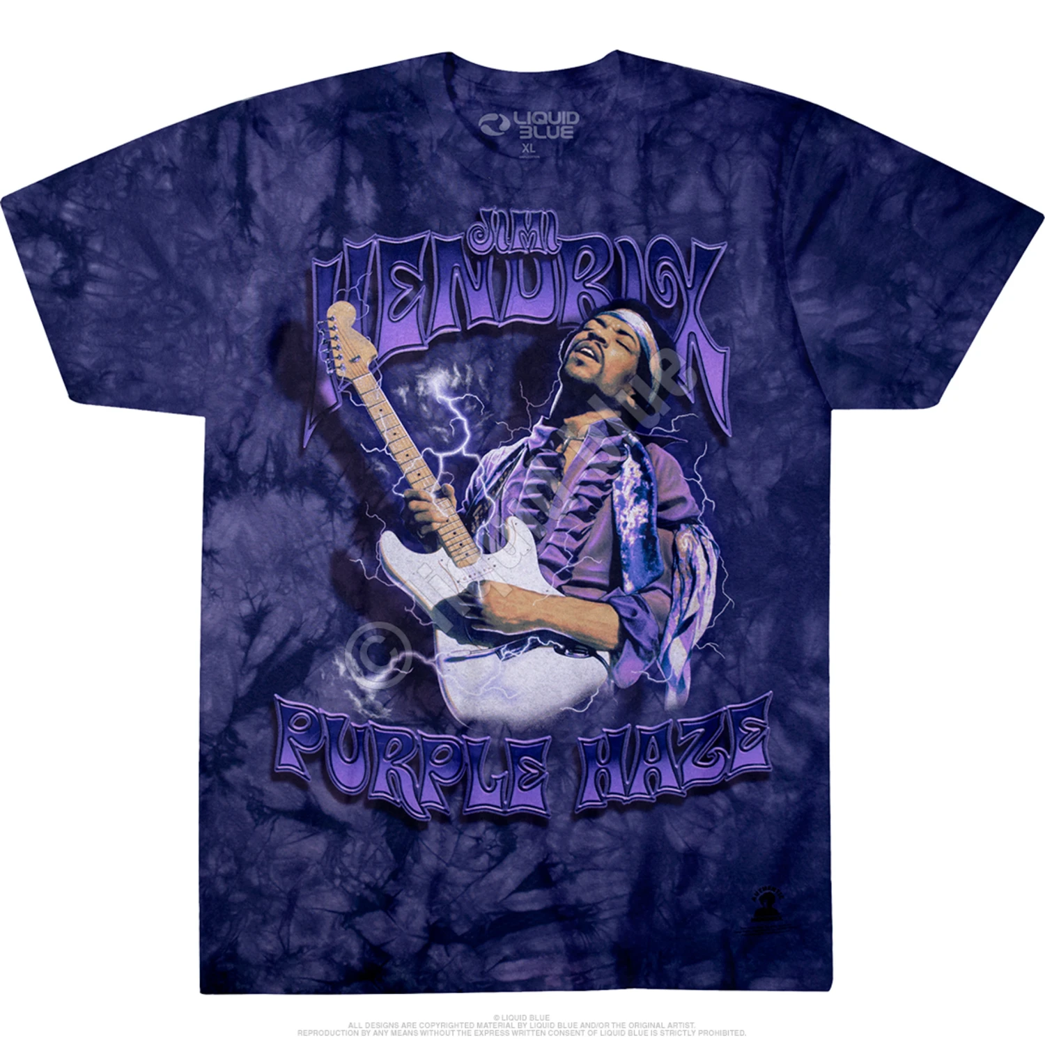 Purple Haze Tie-Dye T-Shirt 2 Purple Haze Tie-Dye T-Shirt - Image 2