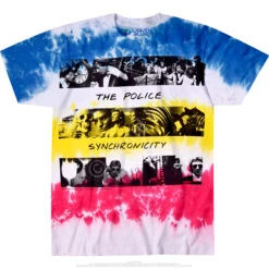 Synchronicity Tie-Dye T-Shirt -Pink Floyd shop 11930f 36437.1486999629