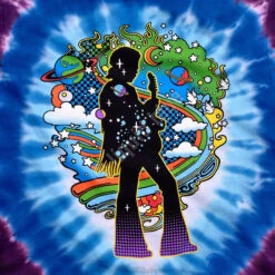 Jimi Mod Tie-Dye T-Shirt -Pink Floyd shop 11968b artwork 21916.1675269396