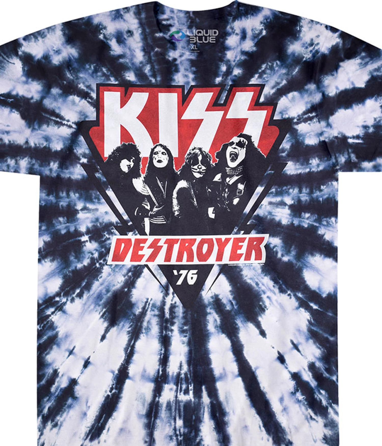 KISS Destroyer '76 Tie-Dye T-Shirt 1 KISS Destroyer '76 Tie-Dye T-Shirt