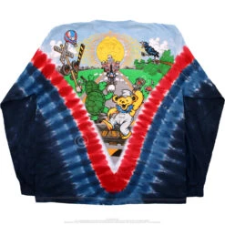 Moto Sam Tie-Dye Long Sleeve T-Shirt 5 Moto Sam Tie-Dye Long Sleeve T-Shirt -Pink Floyd shop 12311b 40963.1636999853