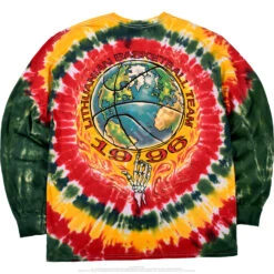 Lithuania Basketball Tie-Dye Long Sleeve T-Shirt -Pink Floyd shop 12356b 70439.1650310396