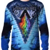 Pink Floyd Prism River Tie-Dye Long Sleeve T-Shirt