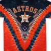 MLB Houston Astros V Tie-Dye T-Shirt