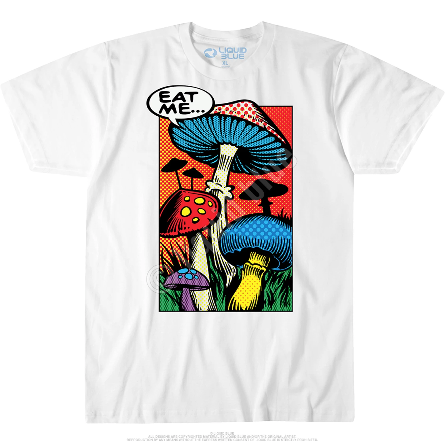 Eat Me White T-Shirt 2 Eat Me White T-Shirt - Image 2