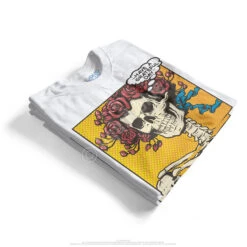 Pop Art Bertha White T-Shirt -Pink Floyd shop 21309f stack 46177.1531763027