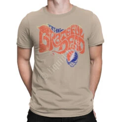 The Grateful Dead Tan T-Shirt -Pink Floyd shop 21351f body 97125.1636996675
