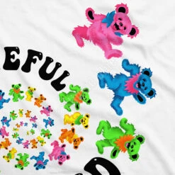 Spiral Bears 3.0 White T-Shirt -Pink Floyd shop 21565f artwork2 36933.1648146821