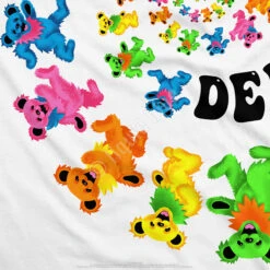 Spiral Bears 3.0 White T-Shirt -Pink Floyd shop 21565f artwork3 00987.1648146821