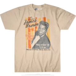 Fabulous James Brown Tan Athletic T-Shirt 6 Fabulous James Brown Tan Athletic T-Shirt -Pink Floyd shop 21833f 49194.1492103821