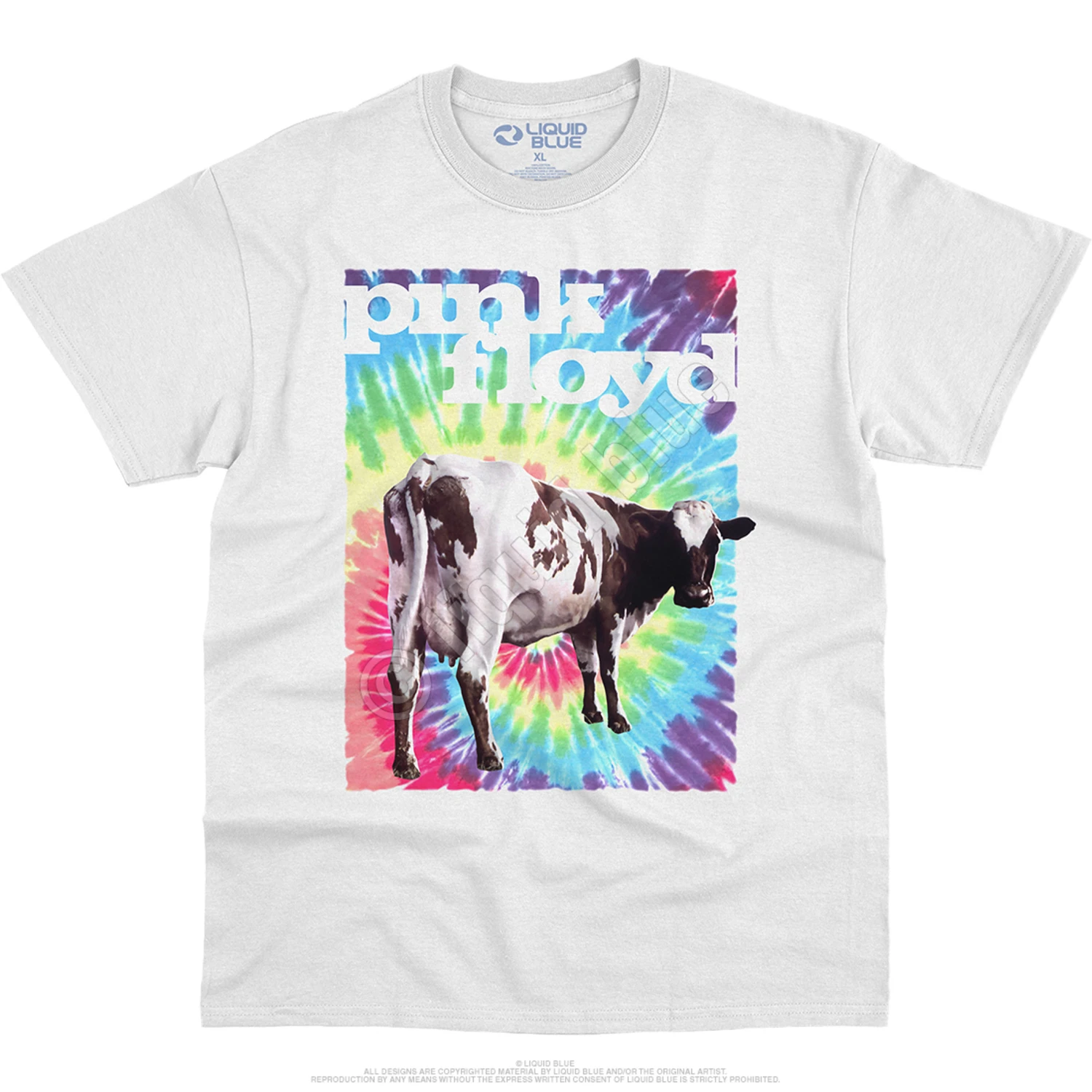 Pink Floyd Fat Old Sun White T-Shirt 3 Pink Floyd Fat Old Sun White T-Shirt - Image 3