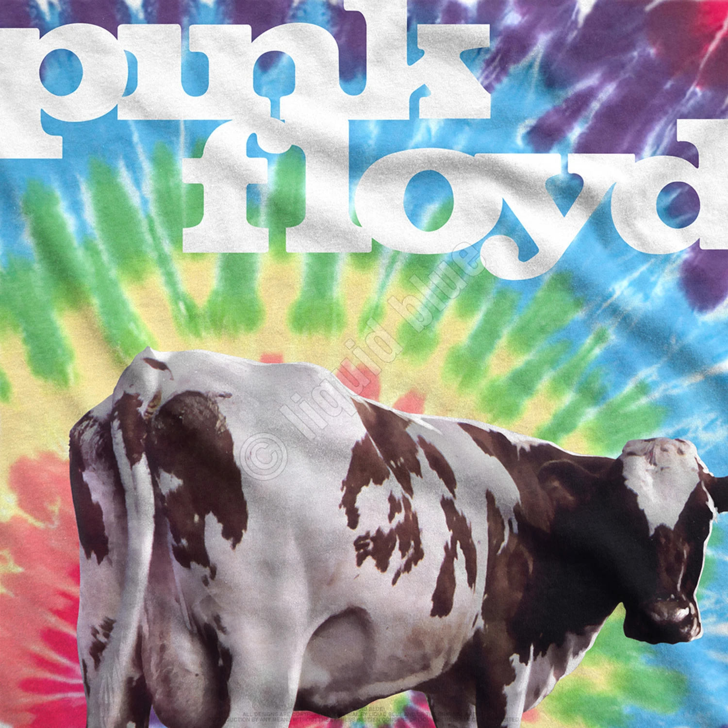 Pink Floyd Fat Old Sun White T-Shirt 2 Pink Floyd Fat Old Sun White T-Shirt - Image 2