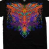 Trippy Lion Black T-Shirt