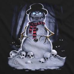 Snowman Black T-Shirt -Pink Floyd shop 31190f artwork 50019.1541539980