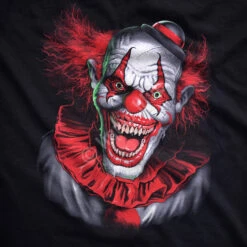Scary Clown Black T-Shirt -Pink Floyd shop 31215f artwork 00025.1634318232