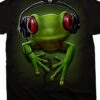 Frog Rock Black T-Shirt