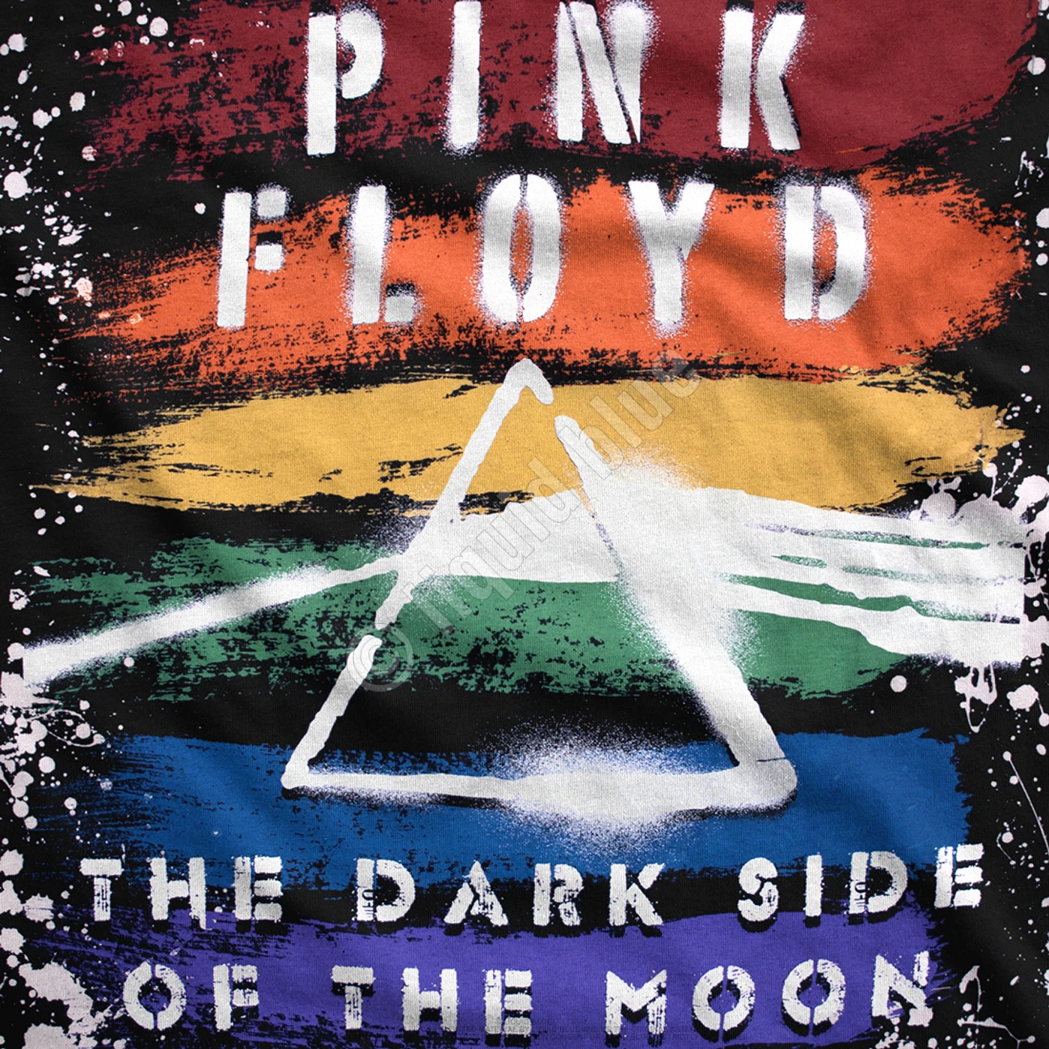Pink Floyd Spectrum Havok Black T-Shirt 4 Pink Floyd Spectrum Havok Black T-Shirt - Image 4