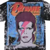 DAVID BOWIE Ziggy Havok Black T-Shirt