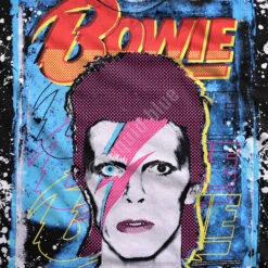 DAVID BOWIE Ziggy Havok Black T-Shirt -Pink Floyd shop 31302f artwork 95342.1590184703