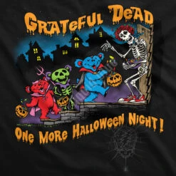 Halloween Night Black T-Shirt 5 Halloween Night Black T-Shirt -Pink Floyd shop 31541f artwork 71615.1634318187