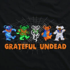 Undead Bears Black Hoodie 8 Undead Bears Black Hoodie -Pink Floyd shop 31547f artwork 38307.1633708240