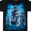 Pirate Ship Black T-Shirt