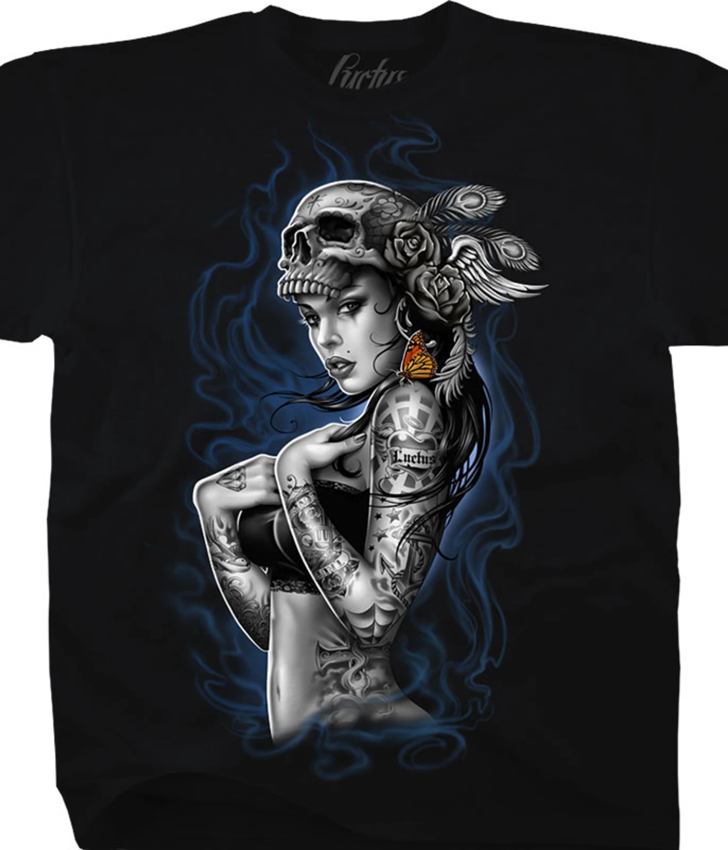 Smoke Tattoo Black T-Shirt 1 Smoke Tattoo Black T-Shirt