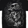 Lady Of The Dead Black T-Shirt
