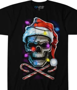 Skull And Cross Canes Black T-Shirt