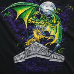 Gargoyle Black T-Shirt 9 Gargoyle Black T-Shirt -Pink Floyd shop 31763b artwork 98602.1655140036