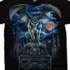 Gargoyle Moon Black T-Shirt