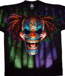 Evil Clown Black T-Shirt