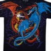 Dueling Dragons Black T-Shirt