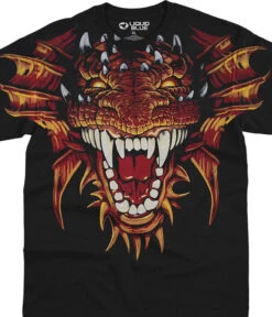 Dragon Head Black T-Shirt