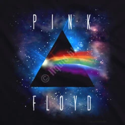 Pink Floyd Dark Side Space Black Athletic T-Shirt -Pink Floyd shop 31802f artwork 37039.1488401428
