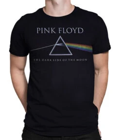Pink Floyd Classic Floyd Black Poly-Cotton T-Shirt