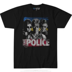 The Police Greatest Hits Black Athletic T-Shirt -Pink Floyd shop 31812f 22853.1500405952