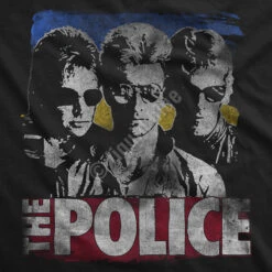 The Police Greatest Hits Black Athletic T-Shirt -Pink Floyd shop 31812f artwork 95889.1500405953