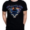 Pink Floyd Space Window Black Athletic T-Shirt
