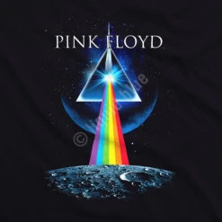 Pink Floyd Dark Side Invasion Black T-Shirt -Pink Floyd shop 31849f artwork 83114.1488396602
