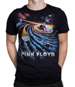 Pink Floyd Dark Side Galactic Black T-Shirt