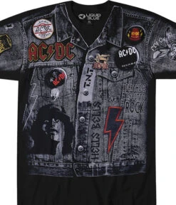 AC/DC Jacket Black T-Shirt