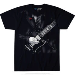 Angus Young Black T-Shirt -Pink Floyd shop 31869f 19484.1469636898