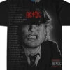 Big Face Angus Black T-Shirt